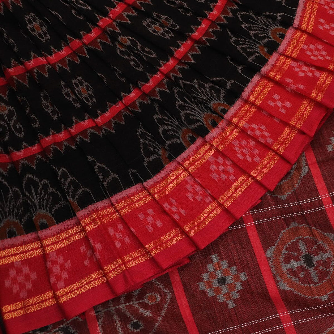 Handloom Sambalpuri Cotton Ikkat Saree Handloom Saree_Cotton Priyadarshini Handloom