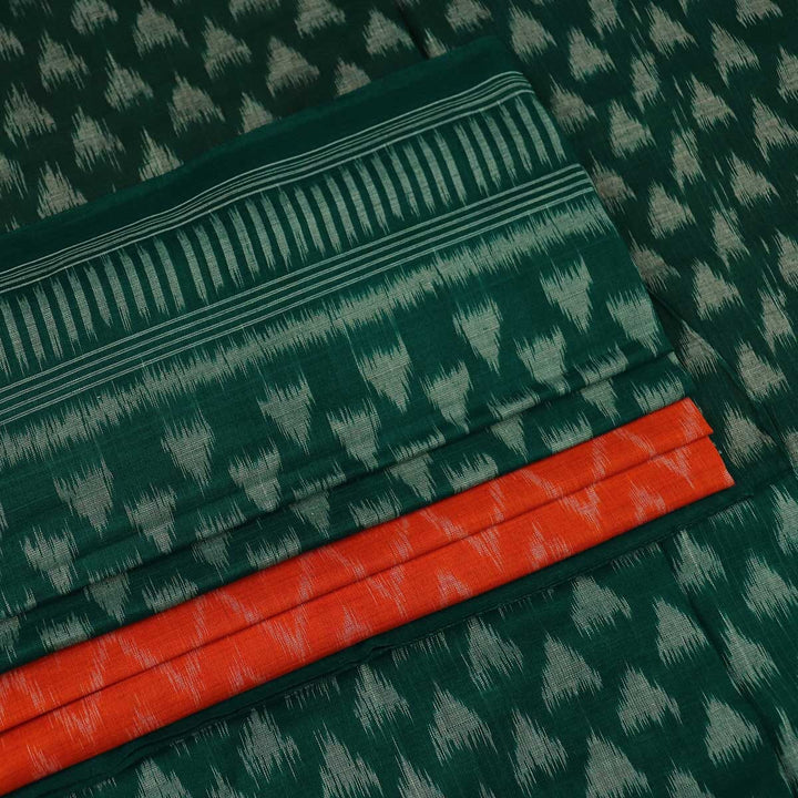 Handloom Sambalpuri Cotton Ikkat Saree Handloom Saree_Cotton Priyadarshini Handloom