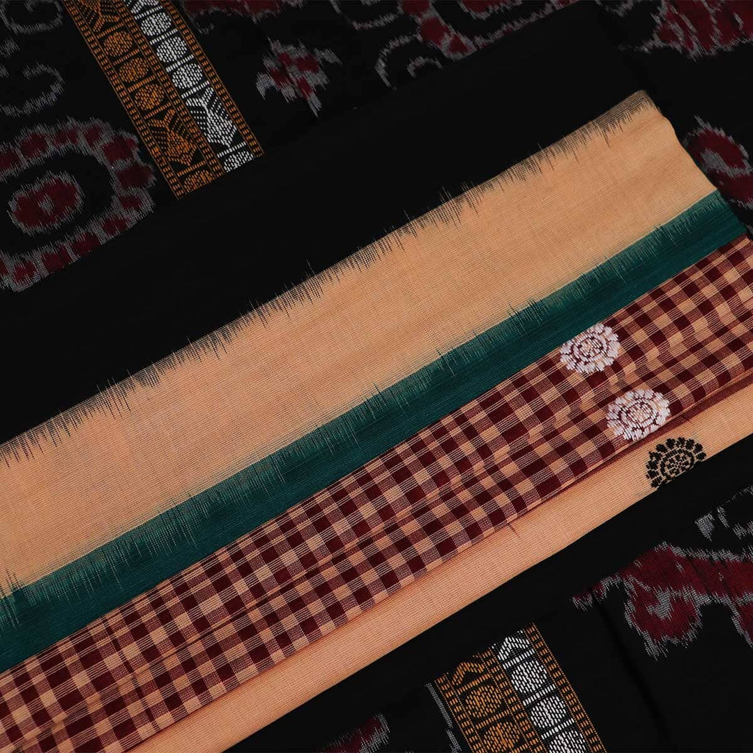 Handloom Sambalpuri Cotton Ikkat Saree Handloom Saree_Cotton Priyadarshini Handloom