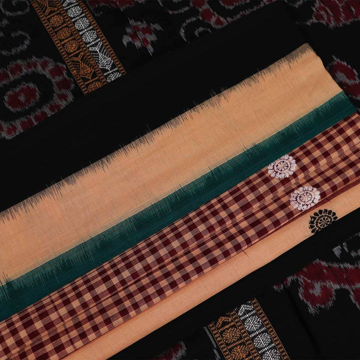 Handloom Sambalpuri Cotton Ikkat Saree Handloom Saree_Cotton Priyadarshini Handloom 