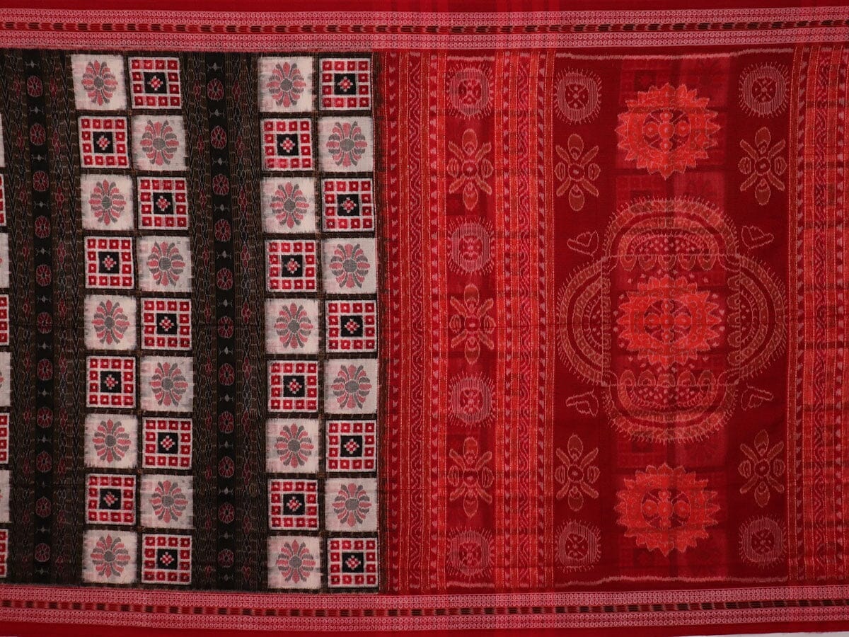 Handloom Sambalpuri Cotton Ikkat Saree Handloom Saree_Cotton Priyadarshini Handloom