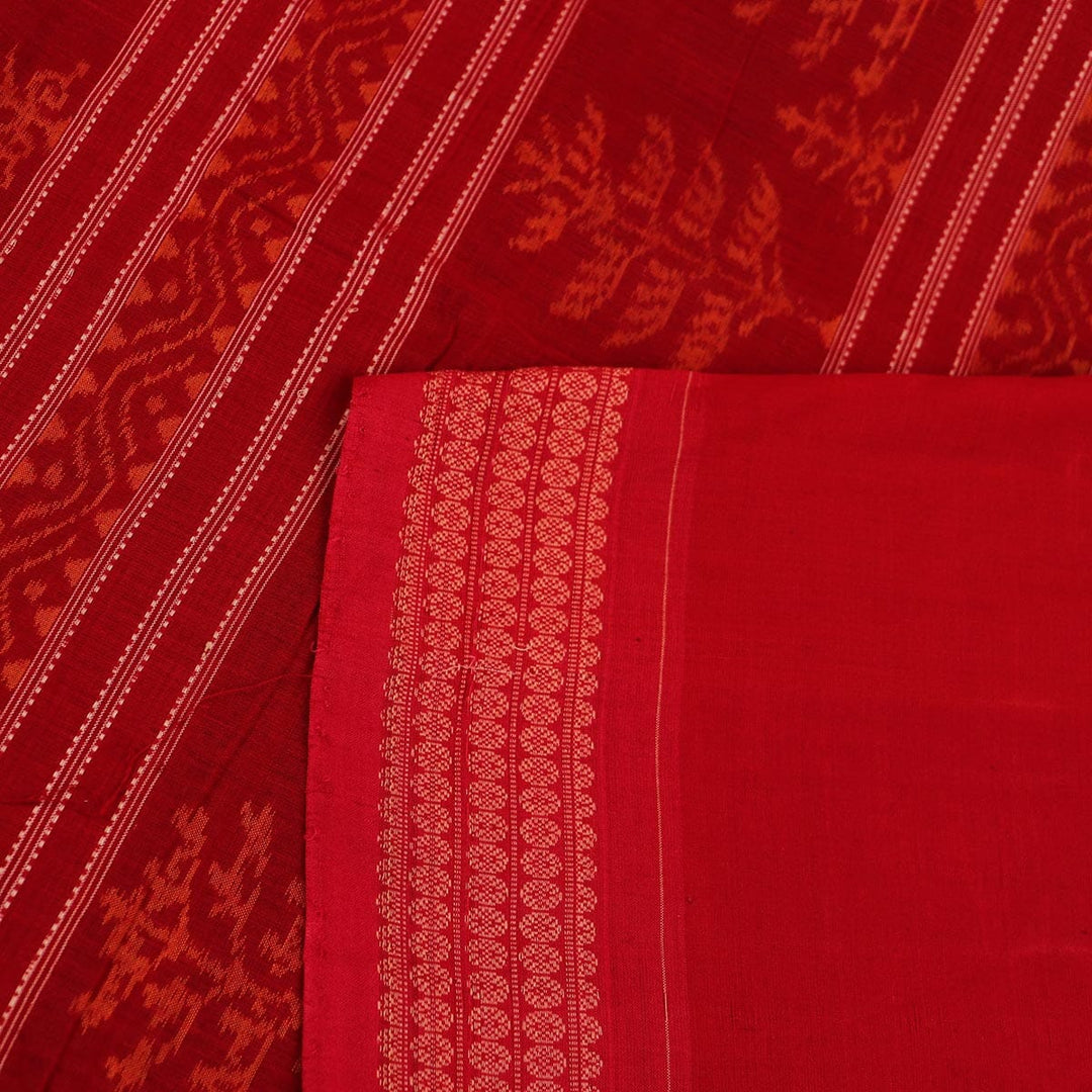Handloom Sambalpuri Cotton Ikkat Saree Handloom Saree_Cotton Priyadarshini Handloom
