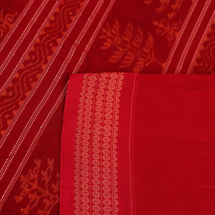 Handloom Sambalpuri Cotton Ikkat Saree Handloom Saree_Cotton Priyadarshini Handloom