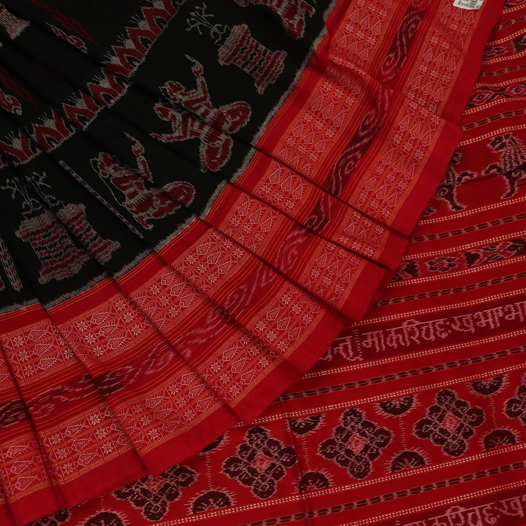 Handloom Sambalpuri Cotton Ikkat Saree Handloom Saree_Cotton Priyadarshini Handloom
