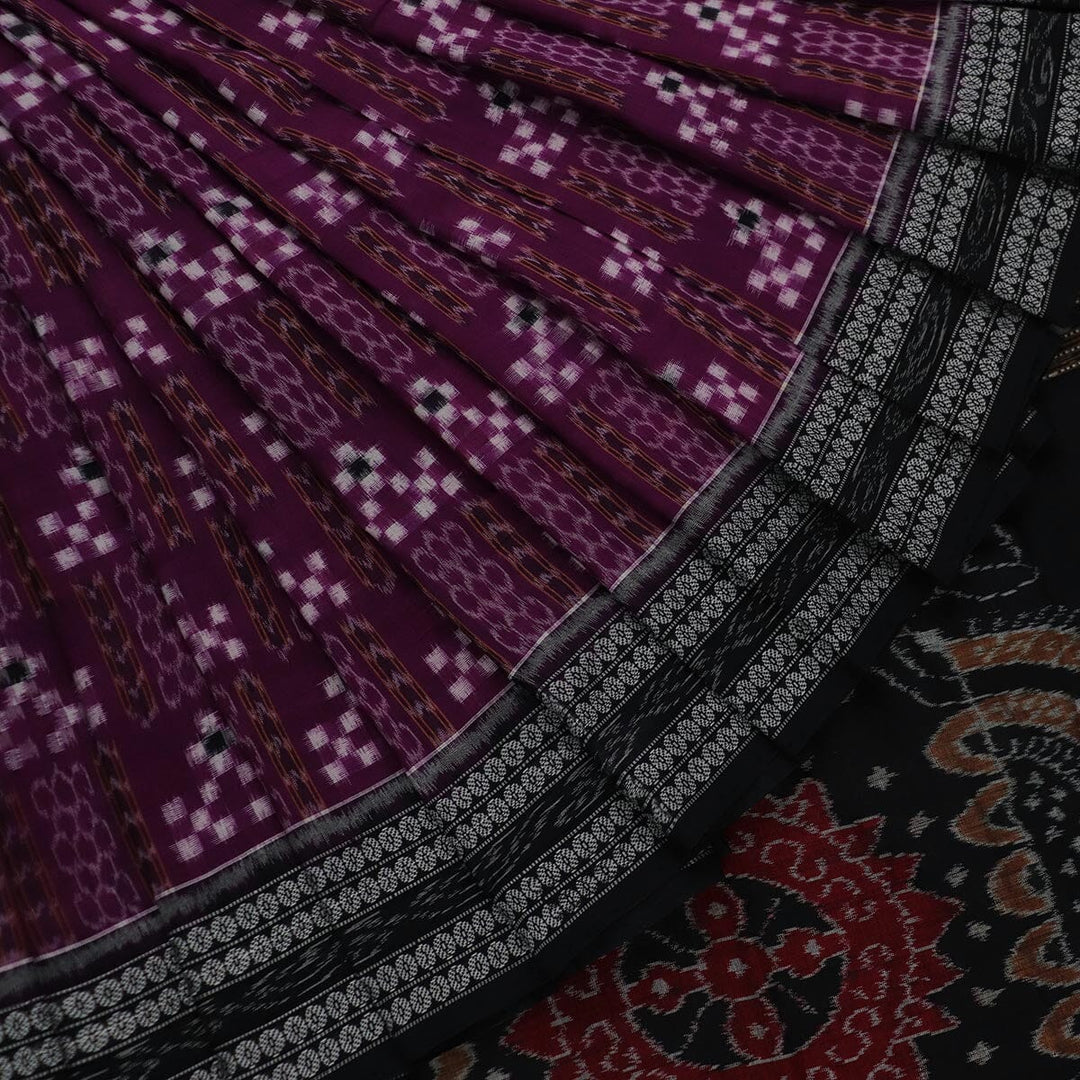 Handloom Sambalpuri Cotton Ikkat Saree Handloom Saree_Cotton Priyadarshini Handloom