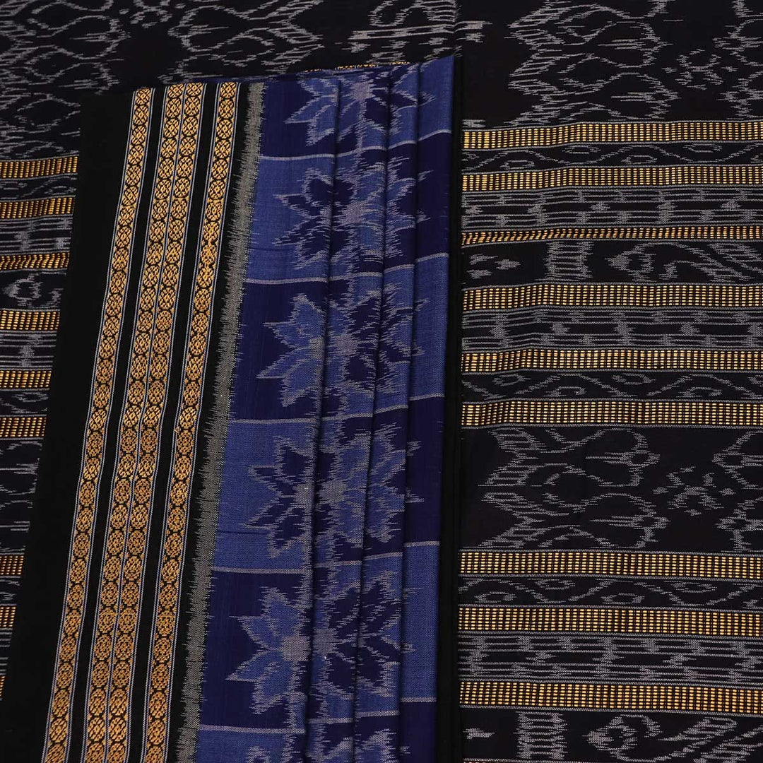 Handloom Sambalpuri Cotton Ikkat Saree Handloom Saree_Cotton Priyadarshini Handloom