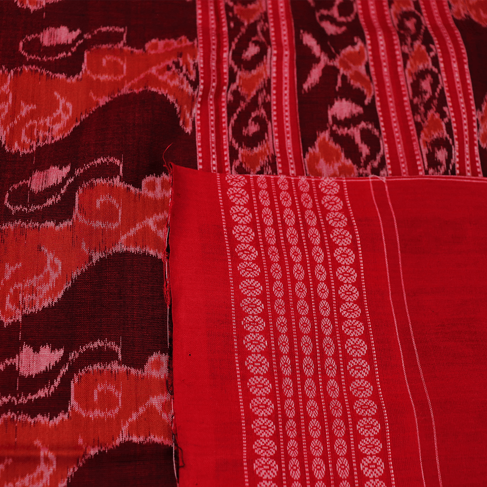 Handloom Sambalpuri Cotton Ikkat Saree Handloom Saree_Cotton Priyadarshini Handloom