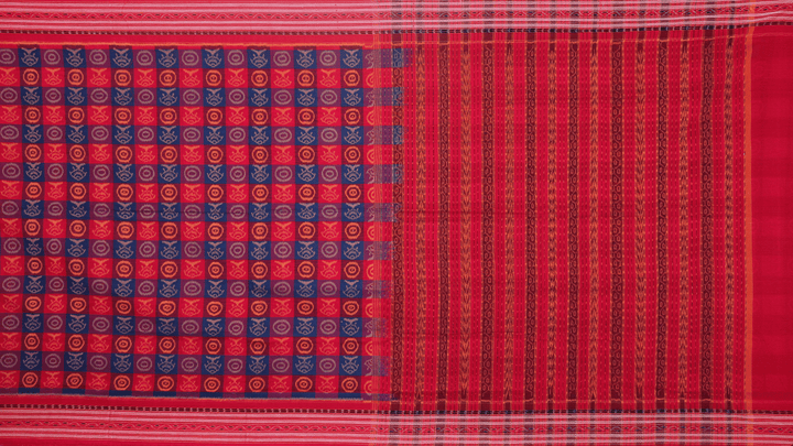 Handloom Sambalpuri Cotton Ikkat Saree Handloom Saree_Cotton Priyadarshini Handloom