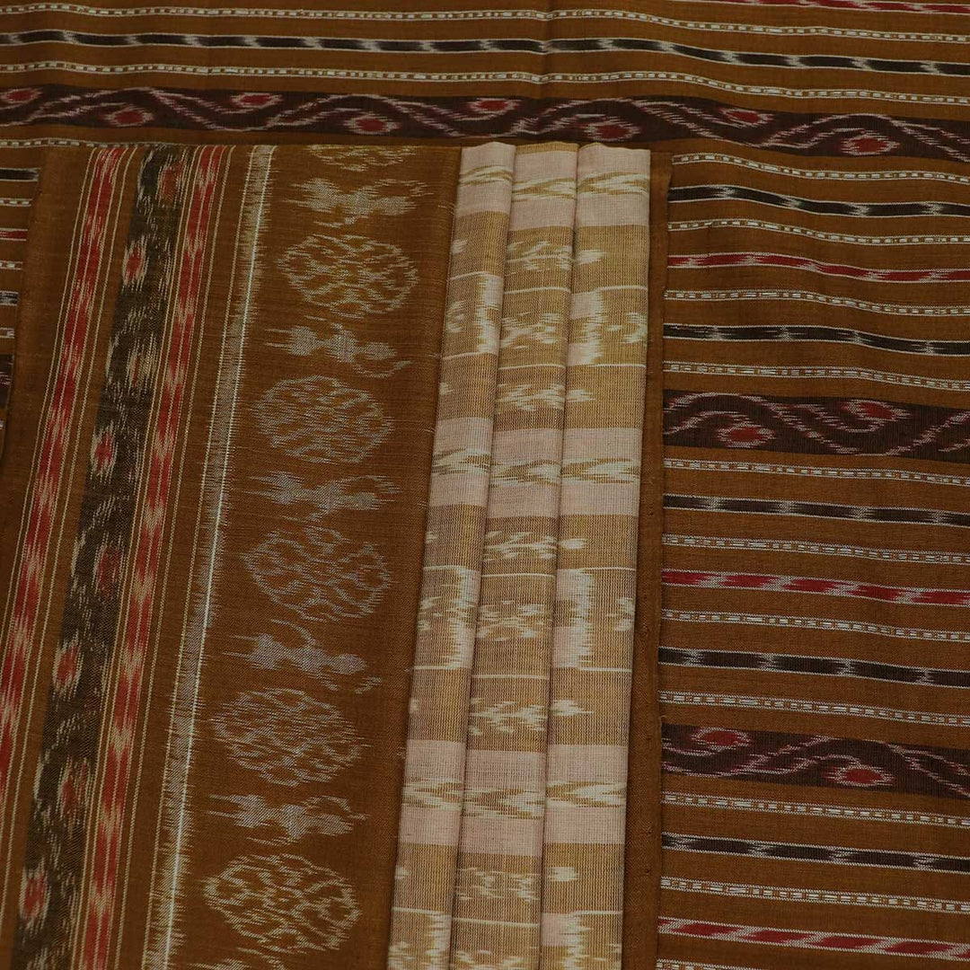 Handloom Sambalpuri Cotton Ikkat Saree Handloom Saree_Cotton Priyadarshini Handloom