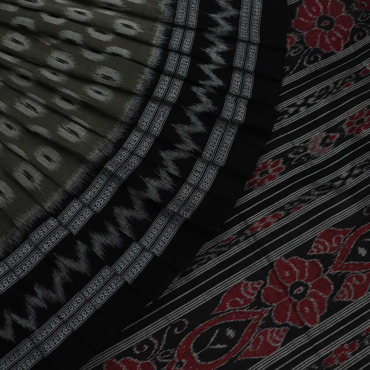 Handloom Sambalpuri Cotton Ikkat Saree Handloom Saree_Cotton Priyadarshini Handloom