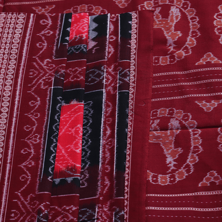 Handloom Sambalpuri Cotton Ikkat Saree Handloom Saree_Cotton Priyadarshini Handloom