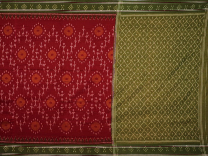 Handloom Sambalpuri Cotton Ikkat Saree Handloom Saree_Cotton Priyadarshini Handloom