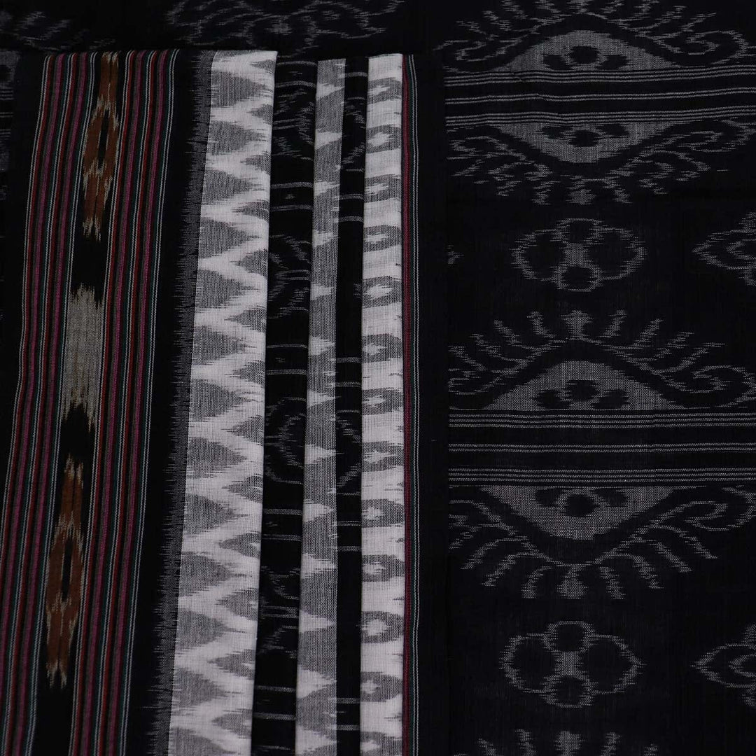 Handloom Sambalpuri Cotton Ikkat Saree Handloom Saree_Cotton Priyadarshini Handloom