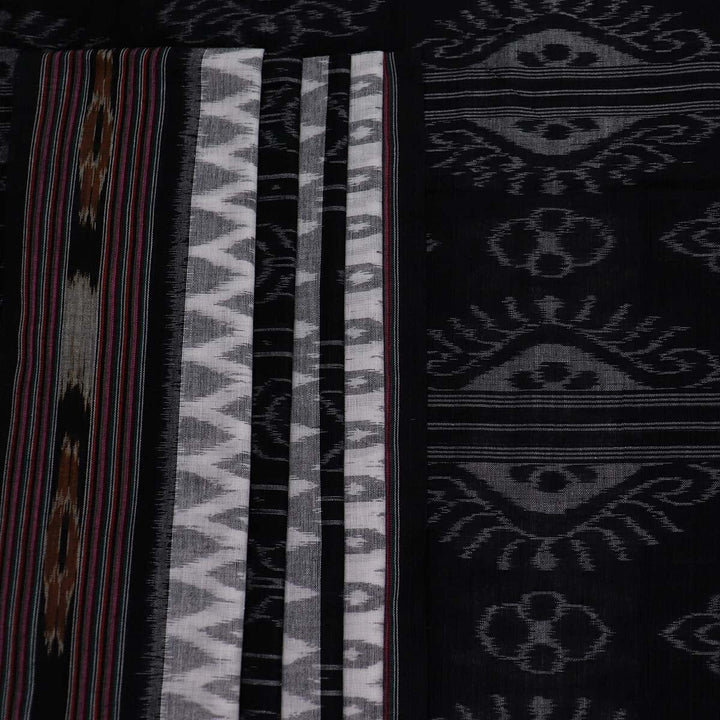 Handloom Sambalpuri Cotton Ikkat Saree Handloom Saree_Cotton Priyadarshini Handloom