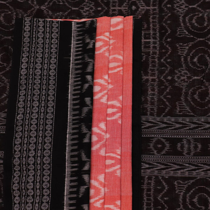 Handloom Sambalpuri Cotton Ikkat Saree Handloom Saree_Cotton Priyadarshini Handloom
