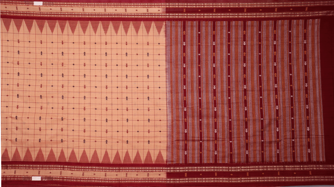 Handloom Sambalpuri Cotton Ikkat Saree Handloom Saree_Cotton Priyadarshini Handloom