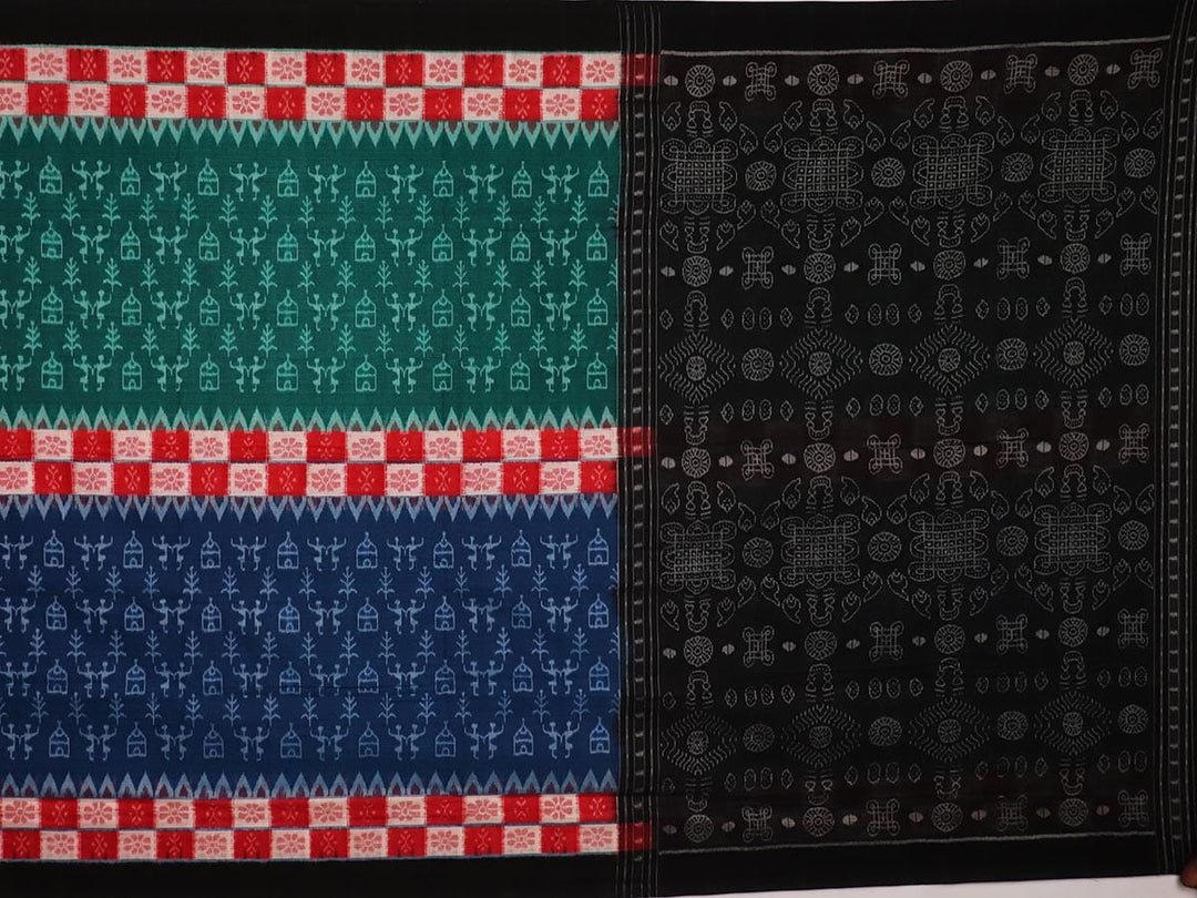 Handloom Sambalpuri Cotton Ikkat Saree Handloom Saree_Cotton Priyadarshini Handloom