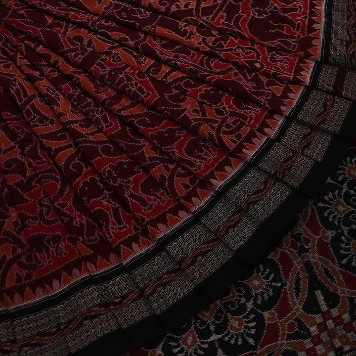 Handloom Sambalpuri Cotton Ikkat Saree Handloom Saree_Cotton Priyadarshini Handloom
