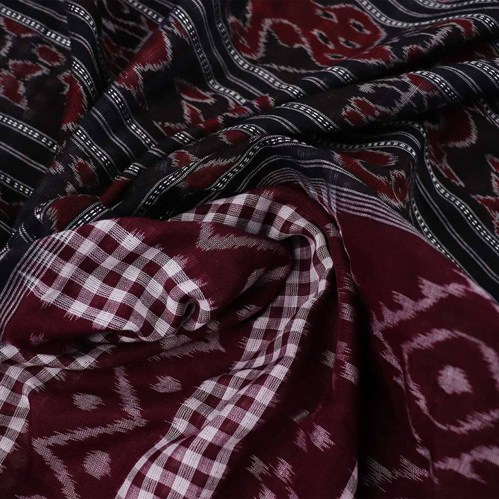 Handloom Sambalpuri Cotton Ikkat Saree Handloom Saree_Cotton Priyadarshini Handloom