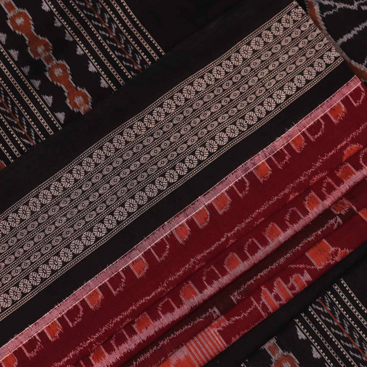 Handloom Sambalpuri Cotton Ikkat Saree Handloom Saree_Cotton Priyadarshini Handloom