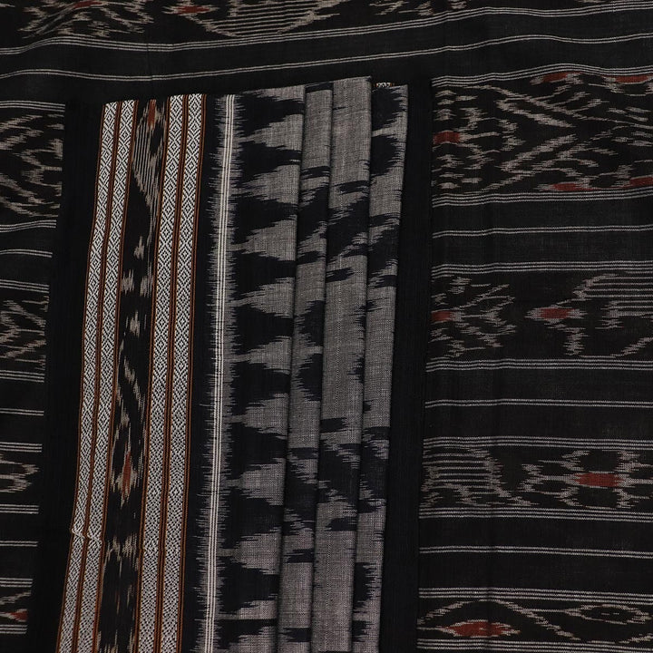 Handloom Sambalpuri Cotton Ikkat Saree Handloom Saree_Cotton Priyadarshini Handloom