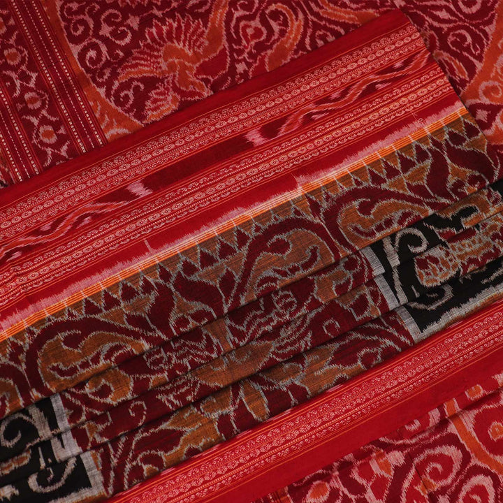 Handloom Sambalpuri Cotton Ikkat Saree Handloom Saree_Cotton Priyadarshini Handloom