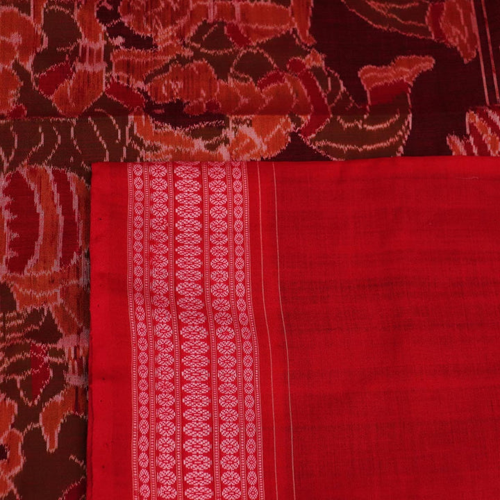 Handloom Sambalpuri Cotton Ikkat Saree Handloom Saree_Cotton Priyadarshini Handloom