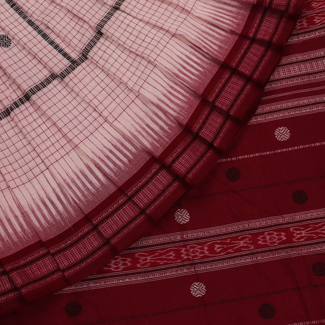Handloom Sambalpuri Cotton Ikkat Saree Handloom Saree_Cotton Priyadarshini Handloom