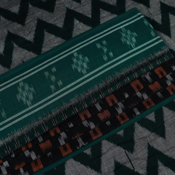 Handloom Sambalpuri Cotton Ikkat Saree Handloom Saree_Cotton Priyadarshini Handloom