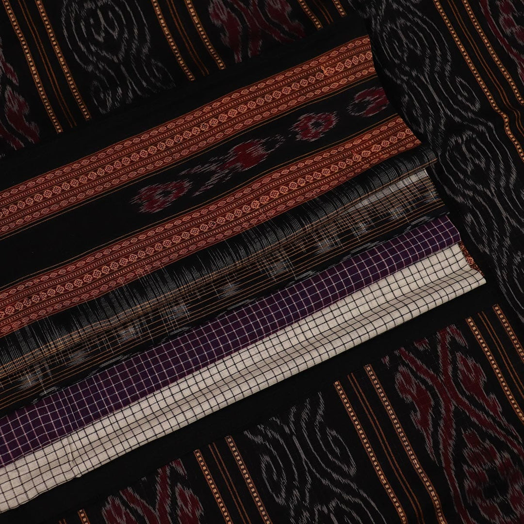 Handloom Sambalpuri Cotton Ikkat Saree Handloom Saree_Cotton Priyadarshini Handloom