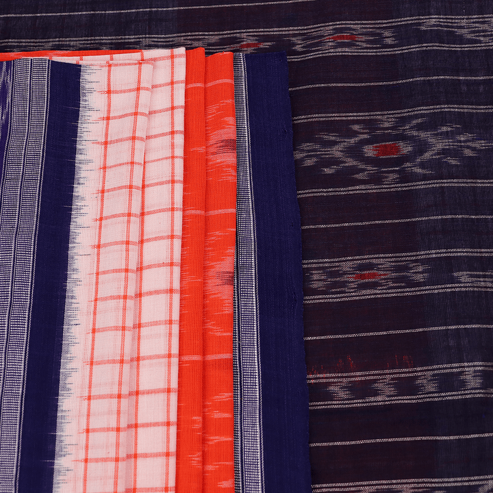 Handloom Sambalpuri Cotton Ikkat Saree Handloom Saree_Cotton Priyadarshini Handloom