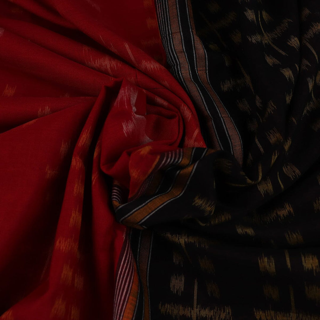 Handloom Sambalpuri Cotton Ikkat Saree Handloom Saree_Cotton Priyadarshini Handloom