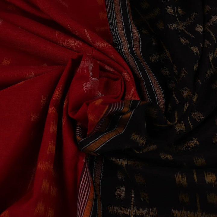 Handloom Sambalpuri Cotton Ikkat Saree Handloom Saree_Cotton Priyadarshini Handloom