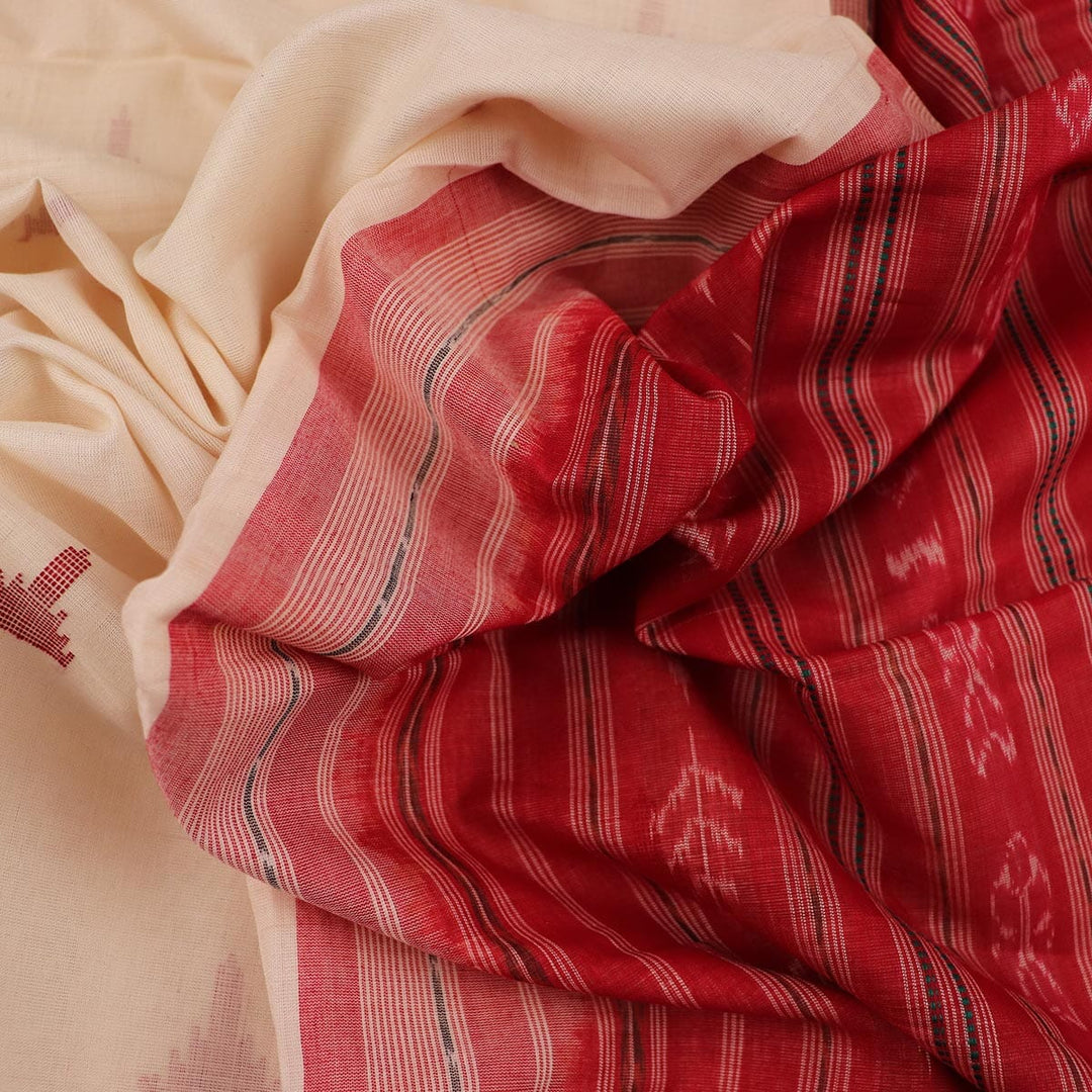 Handloom Sambalpuri Cotton Ikkat Saree Handloom Saree_Cotton Priyadarshini Handloom