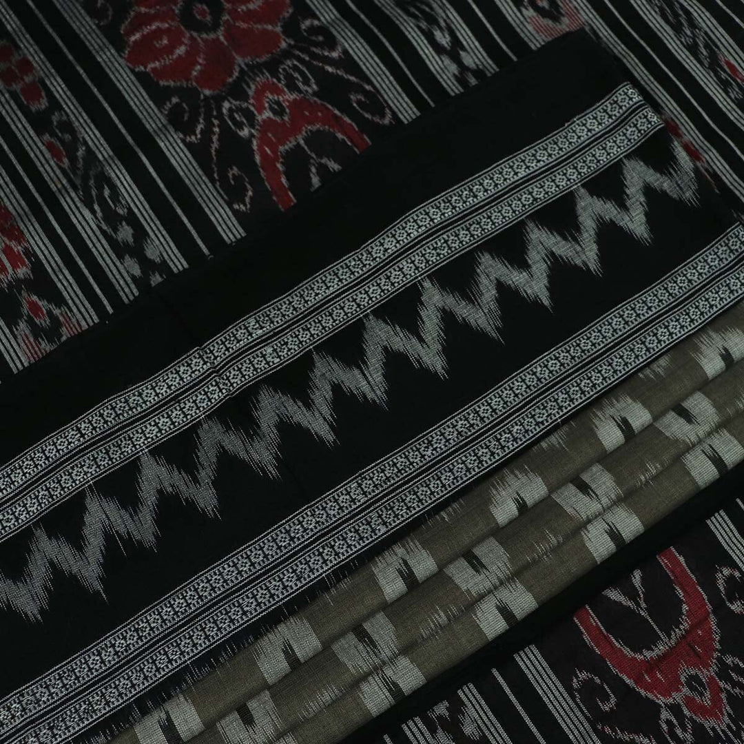 Handloom Sambalpuri Cotton Ikkat Saree Handloom Saree_Cotton Priyadarshini Handloom