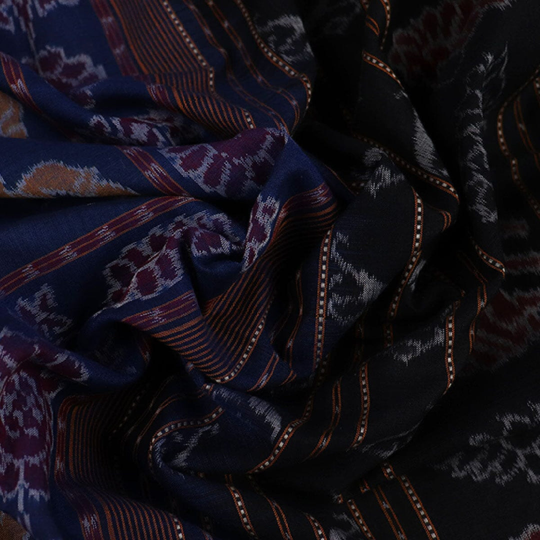 Handloom Sambalpuri Cotton Ikkat Saree Handloom Saree_Cotton Priyadarshini Handloom