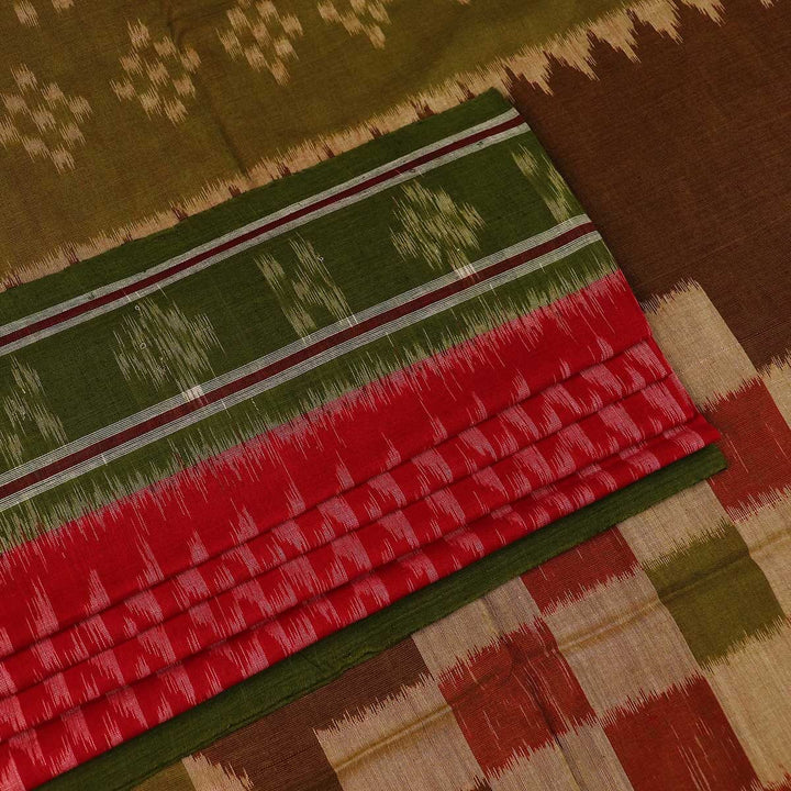 Handloom Sambalpuri Cotton Ikkat Saree Handloom Saree_Cotton Priyadarshini Handloom