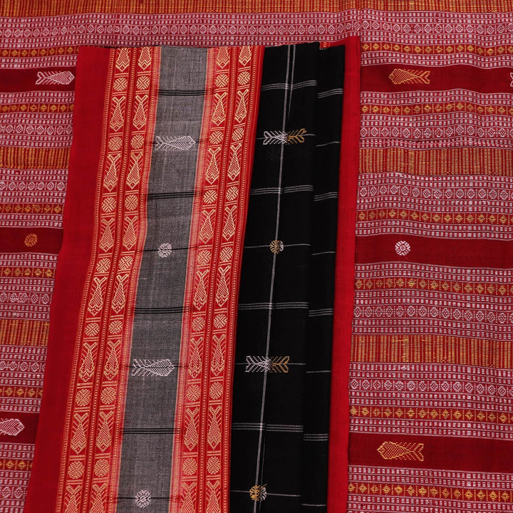Handloom Sambalpuri Cotton Ikkat Saree Handloom Saree_Cotton Priyadarshini Handloom