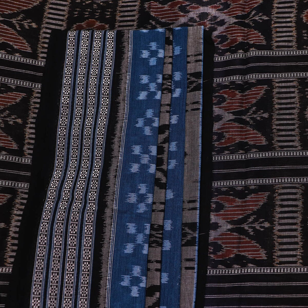 Handloom Sambalpuri Cotton Ikkat Saree Handloom Saree_Cotton Priyadarshini Handloom