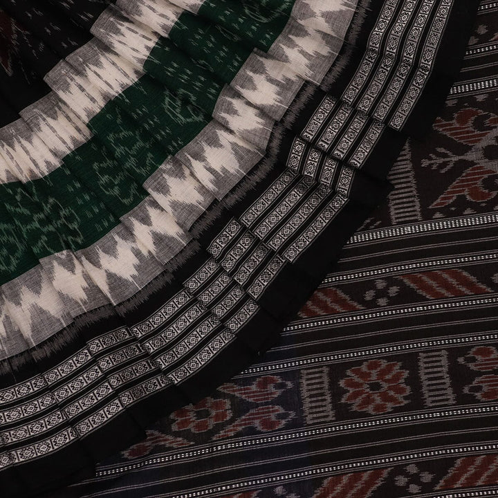 Handloom Sambalpuri Cotton Ikkat Saree Handloom Saree_Cotton Priyadarshini Handloom