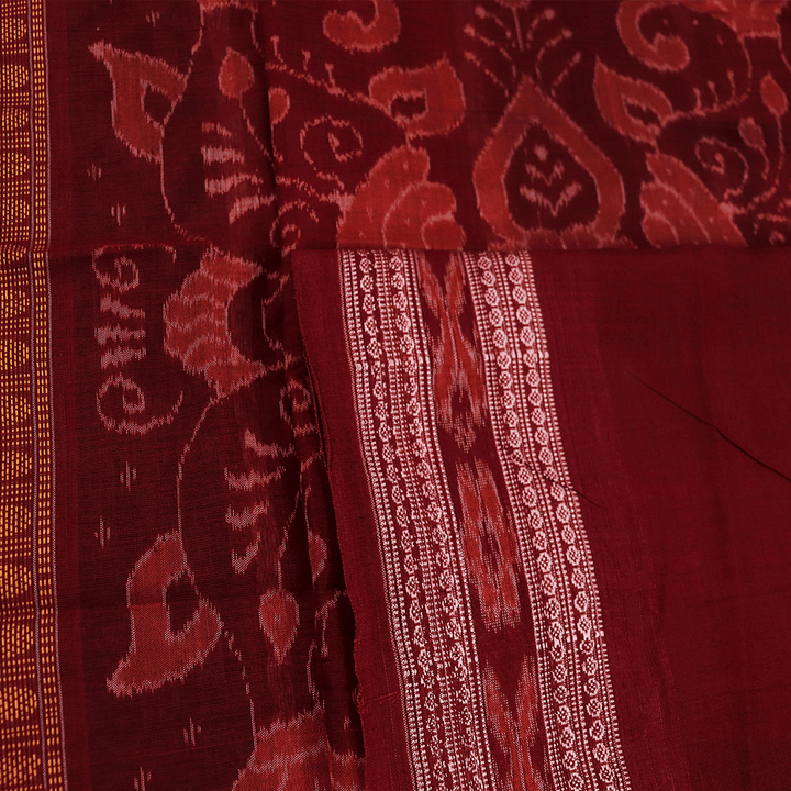 Handloom Sambalpuri Cotton Ikkat Saree Handloom Saree_Cotton Priyadarshini Handloom