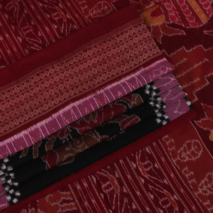 Handloom Sambalpuri Cotton Ikkat Saree Handloom Saree_Cotton Priyadarshini Handloom