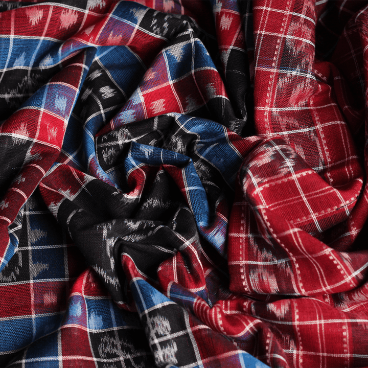 Handloom Sambalpuri Cotton Ikkat Saree Handloom Saree_Cotton Priyadarshini Handloom