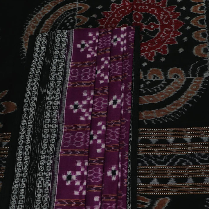 Handloom Sambalpuri Cotton Ikkat Saree Handloom Saree_Cotton Priyadarshini Handloom