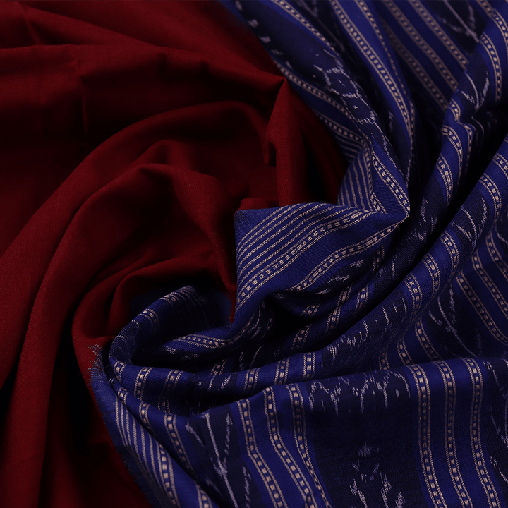 Handloom Sambalpuri Cotton Ikkat Saree Handloom Saree_Cotton Priyadarshini Handloom