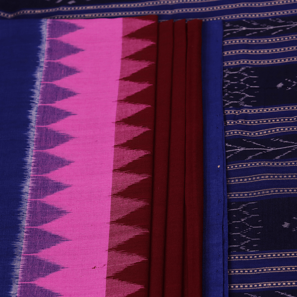 Handloom Sambalpuri Cotton Ikkat Saree Handloom Saree_Cotton Priyadarshini Handloom