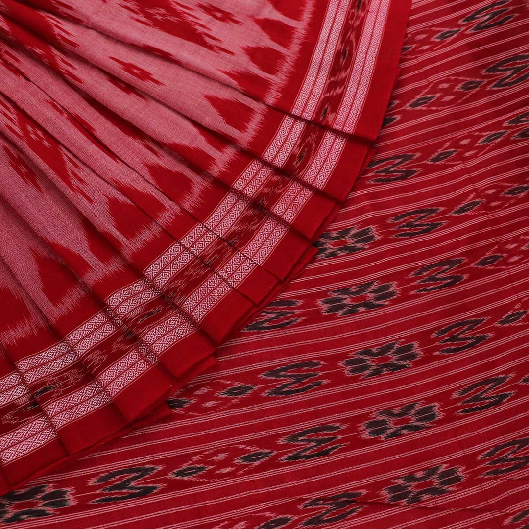 Handloom Sambalpuri Cotton Ikkat Saree Handloom Saree_Cotton Priyadarshini Handloom