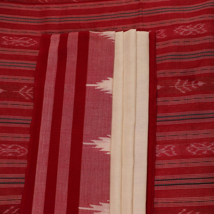 Handloom Sambalpuri Cotton Ikkat Saree Handloom Saree_Cotton Priyadarshini Handloom