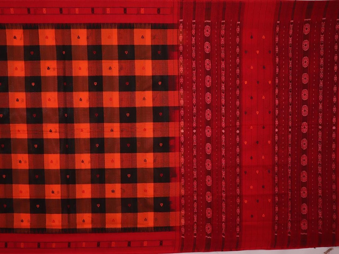 Handloom Sambalpuri Cotton Ikkat Saree Handloom Saree_Sambalpuri Cotton Priyadarshini Handloom