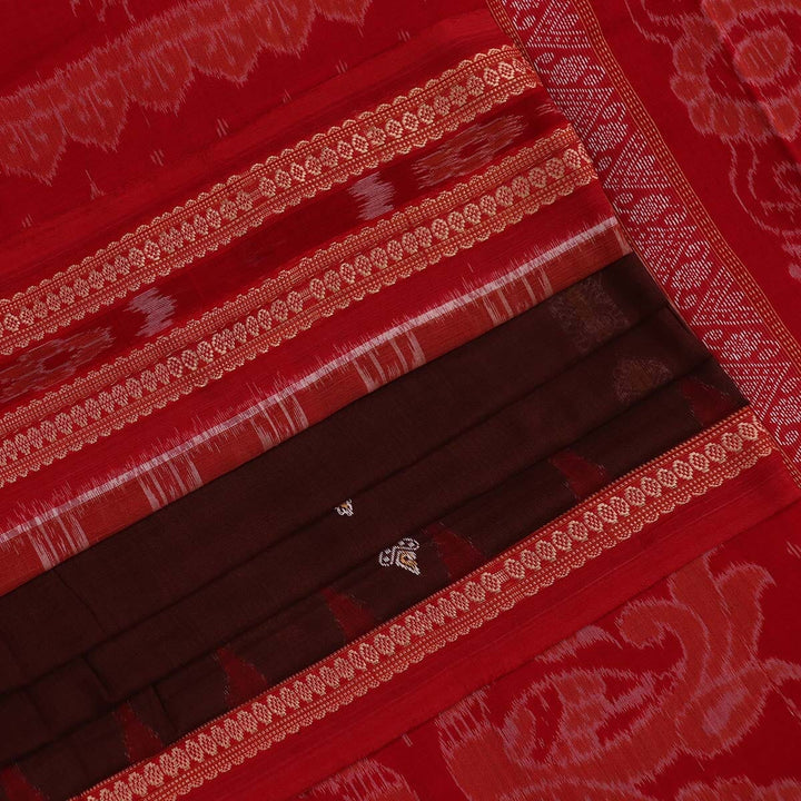 Handloom Sambalpuri Cotton Ikkat Saree Handloom Saree_Sambalpuri Cotton Priyadarshini Handloom